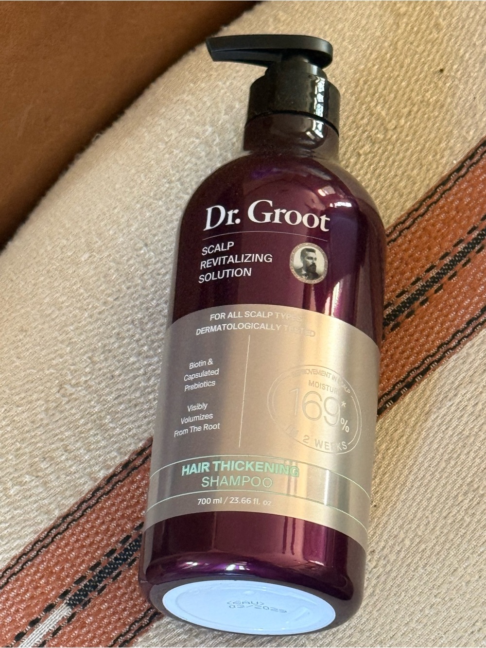 Dr Groot hair scalp revitalizing thickening shampoo unisex